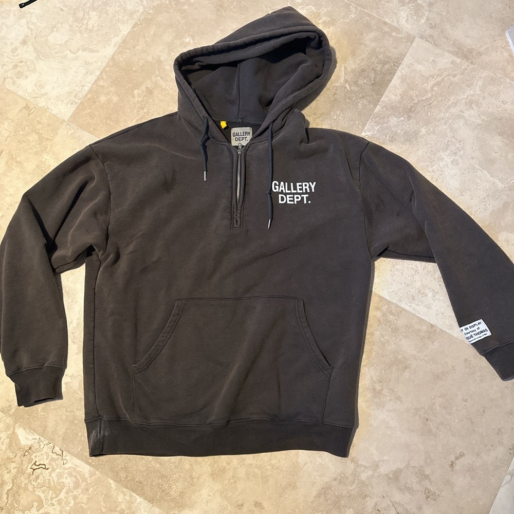 Quarter Zip Gallery Dept. Hoodie
